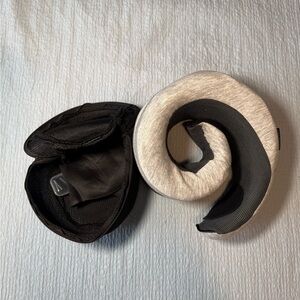 Black and Gray Travel Neck Pillow